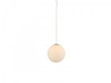 Azzardo lampa wisząca White Ball E27 biała Ø20cm AZ1325
