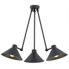 Argon żyrandol / plafon Altea 3xE27 czarny 1452