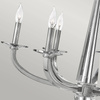 Quintiesse lampa wisząca Ascher 6xE14 nikiel QN-ASCHER6