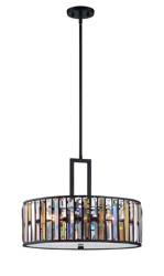 Elstead żyrandol / lampa wisząca Gemma 3xE27 brązowa HK-GEMMA-P-C-VBZ