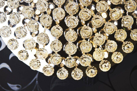 Azzardo plafon Bolla 38 5xG9 złoty Ø38cm AZ3083