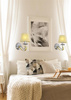 Candellux kinkiet Diva E14 złoty/chrom 21-55040