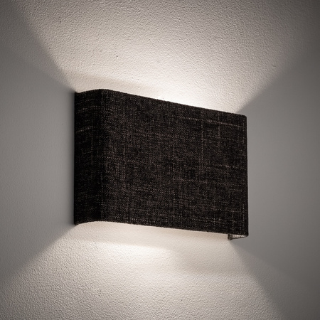 Nowodvorski kinkiet Amarela B G9 2x10W czarno/brązowy 11662