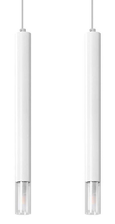 Sollux lampa wisząca Wezyr 2 2xG9 biała SL.0958