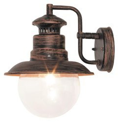 Rabalux kinkiet zewnętrzny Odessa E27 brązowy IP44 8163