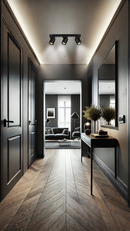 Luces Exclusivas lampa sufitowa LED Galvez GU10 3x10W IP20 czarna LE44399