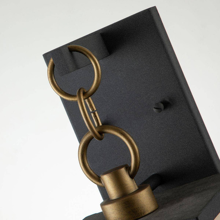 Quintiesse kinkiet zewnętrzny Lahden E27 ocynk IP44 QN-LAHDEN2-M-WZC