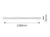 Rabalux lampka podszafkowa Band light G13/T8 biała 2305