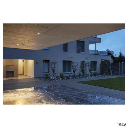 SLV oczko hermetyczne Dolix Out GU10 Round chrom IP65 1001166