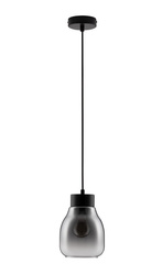 Luces Exclusivas lampa wisząca LED Moche Ø 15 cm E27 1x12W IP20 czarna LE44340
