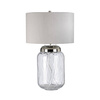 Quintiesse lampka biurkowa Sola 2xE27 + GX53 srebrna QN-SOLA-TL-L