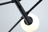 Azzardo żyrandol / lampa wisząca Oviedo 6 6xG9 czarna AZ4420