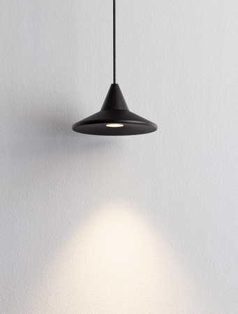 Luces Exclusivas lampa wisząca LED Acula ściemnialna Ø 9,2 cm 6W 355lm 3000K IP20 czarna LE43491