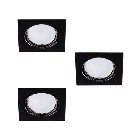 Kanlux oczko stropowe (zestaw) Tribis II L B 3xGU10 czarne 23853