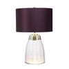 Quintiesse lampka biurkowa Milne 2xE27 + GU10 fioletowa QN-MILNE-TL-AUB