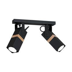 Milagro kinkiet (reflektorki) Vidar 2xGU10 czarny MLP5401