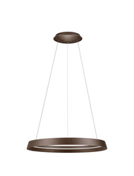 Luces Exclusivas lampa wisząca LED Batallas ściemnialna Ø 60 cm 38W 2564lm 2700-4000K IP20 brązowa LE44649