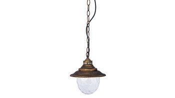 Rabalux lampa wisząca zewnętrzna Barcelona E27 złota IP43 8678