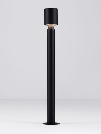 Luces Exclusivas lampa stojąca zewnętrzna LED Huancayo Ø 9 cm 6W 277lm 3000K IP65 wys. 59,5 cm czarna LE73759