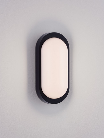 Luces Exclusivas kinkiet zewnętrzny LED Sovando 11W 885lm 3000K IP65 czarny LE75252