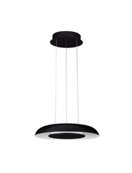 Luces Exclusivas lampa wisząca LED Capinota ściemnialna Ø 40 cm 24W 1208lm 2700-4000K IP20 czarna LE44795