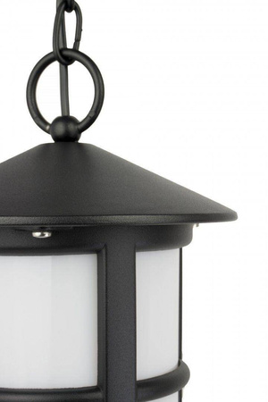 Su-ma lampa wisząca zewnętrzna Cordoba II E27 czarna/patyna IP23 K 1018/1/TD