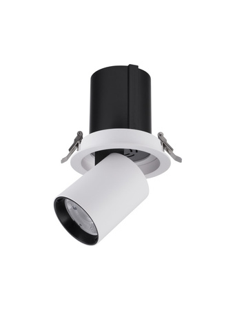 Luces Exclusivas oprawa sufitowa wpuszczana LED Acalapa Ø 8 cm 20W 1848lm 3000K IP20 biała LE61607