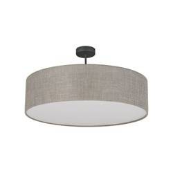 TK Lighting plafon Rondo 4xE27 czarno/beżowy 6248