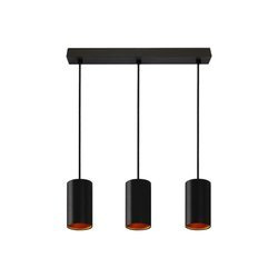 Spectrum lampa wisząca Chloe 3xGU10 czarna SLIP005008