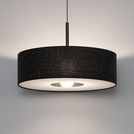 Nowodvorski lampa wisząca Amarela L E27 1x25W czarno/brązowa 11660