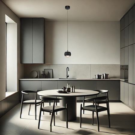 Luces Exclusivas lampa wisząca LED Lima Ø 9,6 cm 13W 922lm 3000K IP20 czarna LE44280