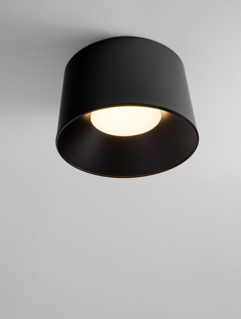 Luces Exclusivas lampa sufitowa LED Bajo Ø 50 cm 35W 2080lm 3000K IP20 czarna LE44265