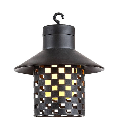 Rabalux lampka ogrodowa solarna Ximpu z czujnikiem światła LED 0,1W 5lm 2700K czarno/biały IP44 77003