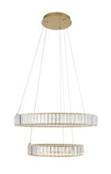 Luces Exclusivas lampa wisząca LED Bauta 48W 4328lm 3500K złota LE42676