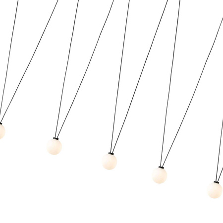 Orlicki Design lampa wisząca Movo VII 7xG9 czarno/biała OR84276