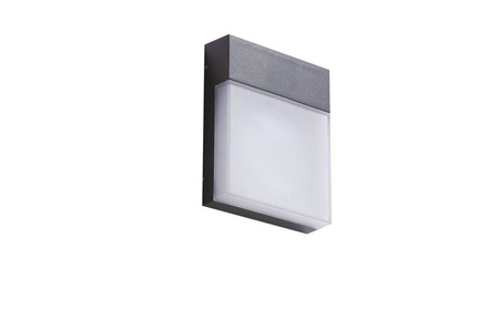 Azzardo kinkiet zewnętrzny LED Civita 12W 800lm 3000K szary IP54 AZ4361