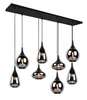 Trio lampa wisząca Lumina 8xE14 czarna 317000832