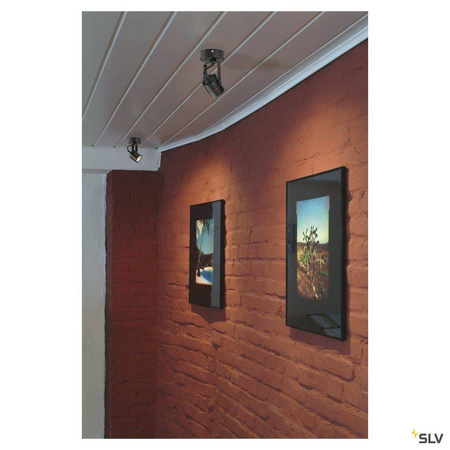 SLV kinkiet (reflektorek) Spot 79 GU10 czarny 132020