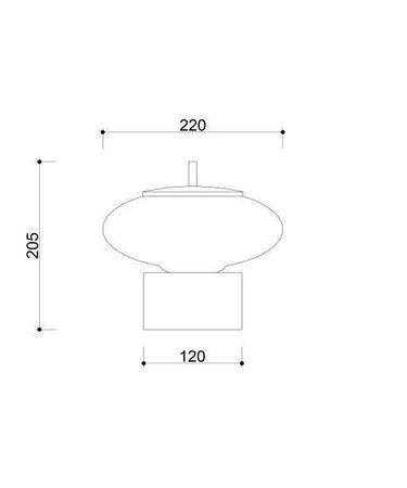 Ummo kinkiet Torni B E27 biały TOB11000