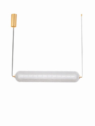 Luces Exclusivas lampa wisząca LED Tipuani ściemnialna 40W 3384lm 3000K IP20 złota LE44627