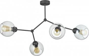TK Lighting żyrandol / plafon Fairy 4xE27 grafitowy 2730