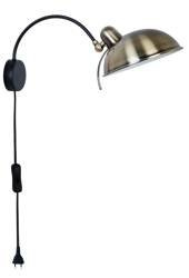 Candellux kinkiet Nora E14 patynowy 21-53800