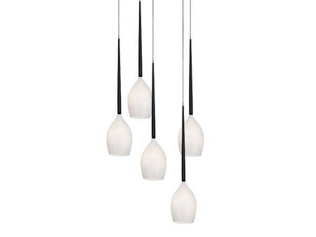 Azzardo lampa wisząca Izza 5xE14 biała AZ0311