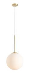 Aldex lampa wisząca Bosso 3xE14 mosiężna 1087G40
