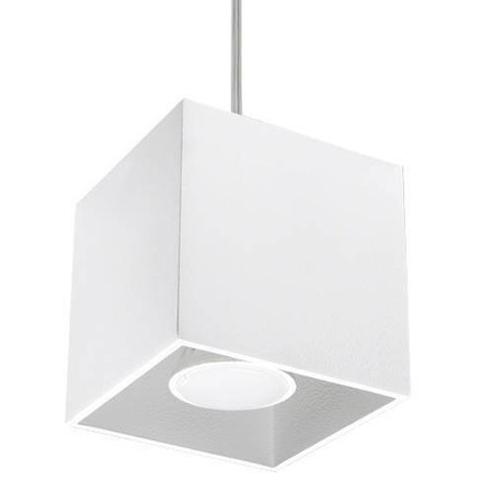 Sollux lampa wisząca Quad 1 GU10 biała SL.0062