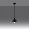 Sollux lampa wisząca Savara E27 czarna SL.1132