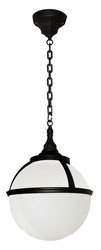 Elstead lampa wisząca zewnętrzna Glenbeigh E27 czarna IP44 GLENBEIGH-CHAIN