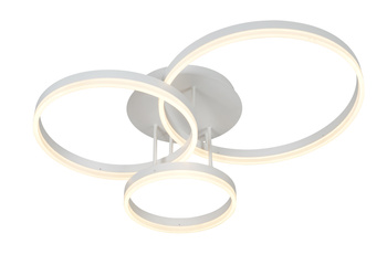 Aviano Lighting lampa sufitowa LED Ravello ściemnialna 39W 3900lm 3000K biały mat 9055-308