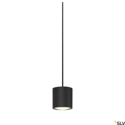 SLV lampa wisząca LED Oculus 11W 780lm 2000/3000K 100° ściemnialna czarna Ø9cm 1004672