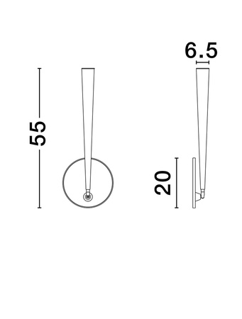 Luces Exclusivas lampa wisząca LED Tolata 14W 1085lm 3000K IP20 czarna LE44752